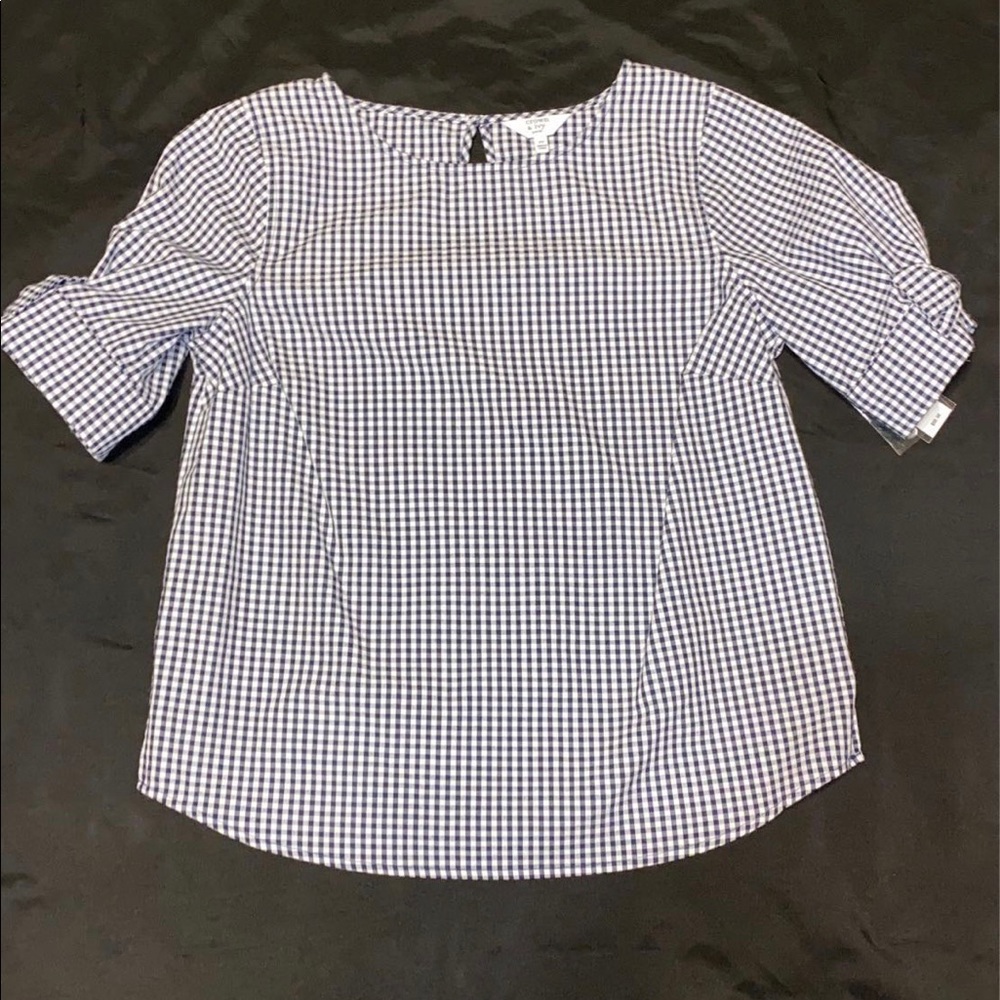 Crown&Ivy Bow Sleeve Shirt